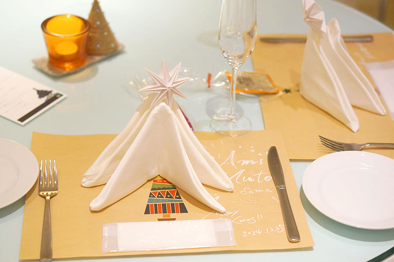 クリスマスディナーフルコースのご案内